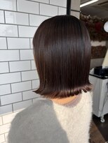 ヘアーシー(HAIR C,) 【HAIR C, marin】切りっぱなしBob