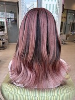ビス ヘア アンド ビューティー 西新井店(Vis Hair＆Beauty)&nbsp;透明感カラー★ダブルカラーブリーチピンクベージュ