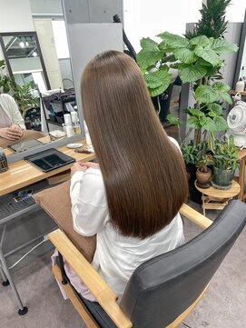 ノート(note) ☆透明感ブラウングレージュ髪質改善レイヤーカットブリーチなし