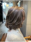 外国人風ハイライト/バレイヤージュカラー【表参道原宿美容室】