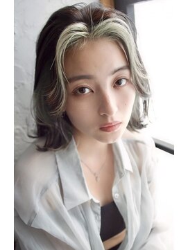 アール 北千住店(ar) くびれミディ/フェイスフレーミング/インナーカラー/北千住