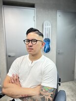 デン 仙台店(DEN)&nbsp;フェザーパーマ/スパイキーショート[榴岡/メンズ/理容室]