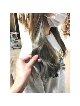 ニューヨークニューヨーク 大久保店(NYNY) うるツヤ髪育インナーラベンダーアッシュ