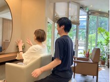 フェリス(Feliz)の雰囲気（開放的な店内でゆったり過ごせます（白髪/ヘッドスパ））
