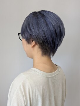 アヤラ オーガニックアンドスパ 東船橋店(AYALA) 【中村のぞみ】ラベンダーカラー×ブリーチ×ベリーショート