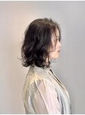 【くせ毛カット】ウェーブボブ