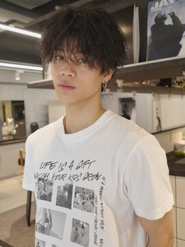 アンサー 渋谷(ANSWER) シャドウパーマルーズパーマ波巻きマッシュツイストスパイラル