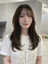 ヘアサークルジープ 千舟町店(hair circle geep)&nbsp;オリーブブラウン／レイヤーカット