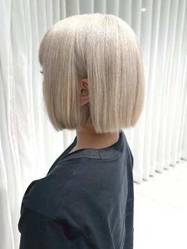 チャオ バイ ミチ(Chao by MICHI) 【ChaoMICHI yuika】ボブ ハイトーン ブリーチ