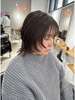 ラッキーヘア 加古川(Lucky Hair)&nbsp;顔周りレイヤー×ウルフヘア【池田】【ラッキーヘア加古川】