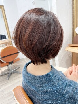 ミッシェル アフロート(michelle afloat) 50代＊360°美顔シルエットをつくる☆3DCurveショート