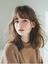 トッカ 千葉ANNEX店(tocca)&nbsp;オレンジベージュ/顔周りカット/小顔/20代/30代/似合わせ/イエベ