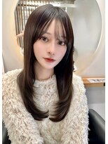 ユアーズ ヘアー 新宿EAST(youres hair) 髪質改善トリートメントで叶う美髪ストレート レイヤーカット