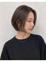 エッジ ヘア メイク(edge hair +make)&nbsp;カット/ショート/ボブ/前髪/顔回り/レイヤー/韓国/流山