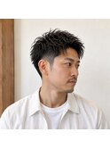 大人メンズ刈り上げナチュラルショート20代 30代 40代 50代 60代