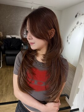 エトワ 中央店(etoi) 大分ハッシュカット韓国レイヤーカットワンホンヘアヨシンモリ