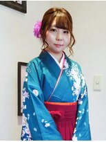 ロア ミオ 仙台駅前(Loa mio)&nbsp;【Loa mio】　卒業式 袴スタイル1　【仙台】