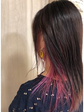 クレア(CREA) オシャレ！ピンクインナーカラー