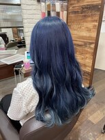 ミリ 奈良店(mm) ブルー/透明感カラー/韓国/髪質改善/奈良/近鉄奈良