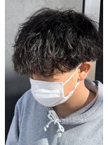 ダズルヘアーエイチ(DAZZLE hair H)&nbsp;コムドット風ツイストスパイラルパーマ