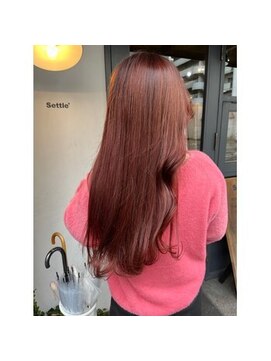 セトル(Settle) ベリーピンクブラウン