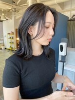 イロプラスソイ(iro + soi)&nbsp;▲垢抜け小顔セミディ×地毛風くすみカラー▲