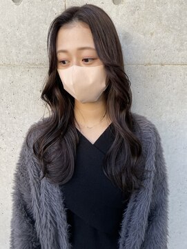 ヘアーデザイン アルエ(HAIR×design ARUE) 【赤み消しカラー】【韓国ヘア】【ロングヘア】