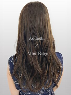 サラジュ 仁川店(SARAJU) 透明感カラー　暗髪ミントベージュラフロング