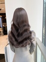 キュア 表参道(CURE)&nbsp;黒髪/グレージュカラー/ココアベージュ/ヘルシーロング[表参道]