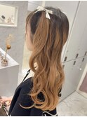 ハーフツインテールアレンジ☆