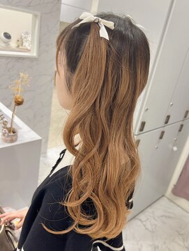 エレラビューティー(ELERA beauty) ハーフツインテールアレンジ☆