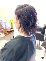 コアフィールフィス(COIFFURE fils)&nbsp;【見附　今町】メンズパーマ　ツヤ感重視　ウェットパーマ
