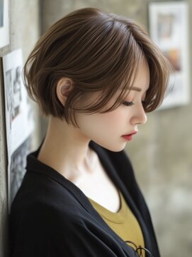 アルトリスト(Altruist Aging×HAIR&SPA) ★ダークアッシュ大人ガーリーボブ着物似合わせカット/髪質改善
