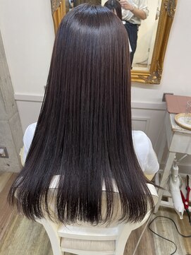 カシュカシュ(cache cache) 縮毛矯正　酸性ストレート　髪質改善