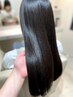 【髪質改善の縮毛矯正】プレミアム縮毛矯正＋カット＋カシミヤＴｒ 25850円
