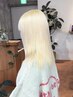 【赤堀指名限定】カット＋2ケアブリーチ＋ケアカラー￥34.650→￥27.000