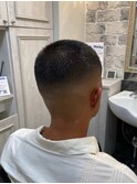 スパイキーショート/スペインカール<理容室>[メンズ/床屋/神田]