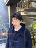 メンズパーマ/メンズカット/メンズウルフ