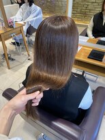 ビーハイブ 一番町店 アヴェダ(BEHIVE)&nbsp;艶ブラウン。◎