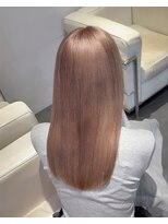 ベレーザ 渋谷(BELEZA)&nbsp;14059ブリーチ＆ダブルカラー韓国レイヤーミルクティーベージュ