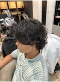 サーフカール/スパイキーショート/ブルーブラック/船橋
