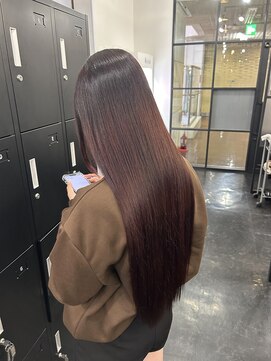 エスカーラ 町田(THE ESCALA) 髪質改善/美髪縮毛矯正/うるつやがわかる/ツヤ髪スタイル/韓国