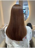 つるんと艶髪×ホワイトグレージュ