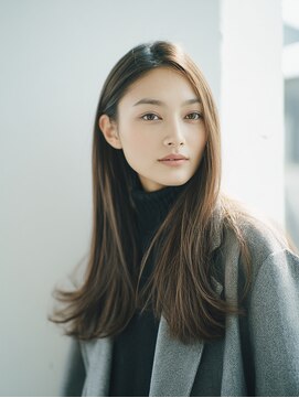 エスアール 王寺店(SR) 大人の重ためロングヘア／しっとりまとまる美髪スタイル