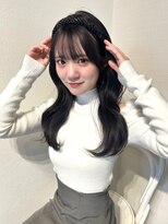 アンニュ(annuy)&nbsp;ロングレイヤー 美髪 くびれレイヤー シースルー 透明感カラー