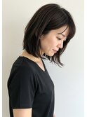大人ショート代酸性ストレート髪質改善縮毛矯正丸み