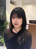 バサ 江古田店(BASSA)&nbsp;【ラベンダーブラウン】縮毛矯正で艶髪に♪