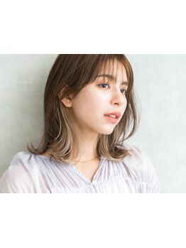 インナーカラー/イヤリングカラー/ハイライト★お任せください！カラーで遊ぶと気分もあがる♪【藤沢】