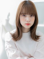 モッズヘア 上尾西口店(mod's hair) 外ハネミディアムレイヤー小顔クラゲヘアーh4上尾20代30代40代