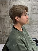 MEN’S HAIR/サーフカール/刈り上げセンターパート/群馬高崎